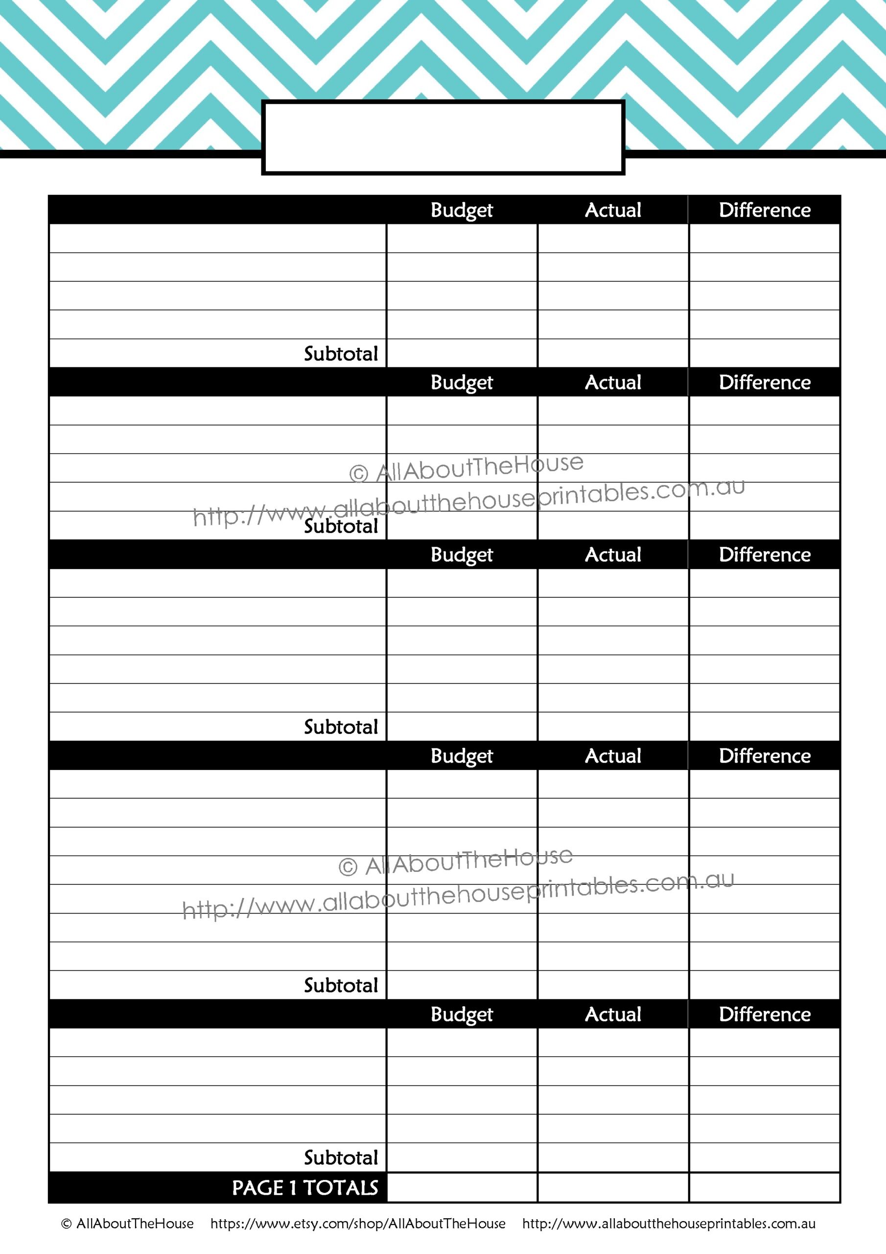 Printable Budget Planner Finance Binder Update All About Planners Printable Budget Planner Finance Binder Update All About Planners