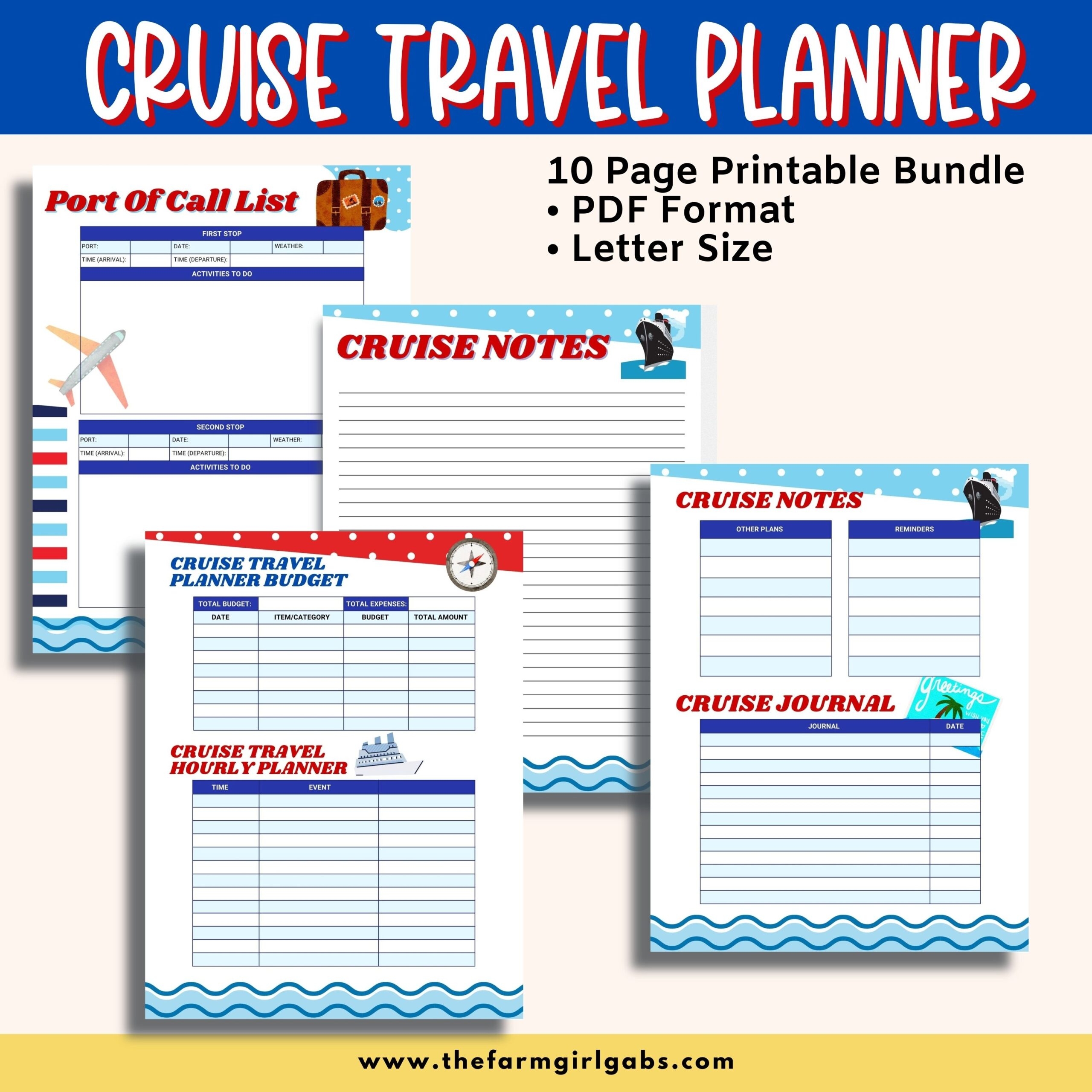 Cruise Budget Template