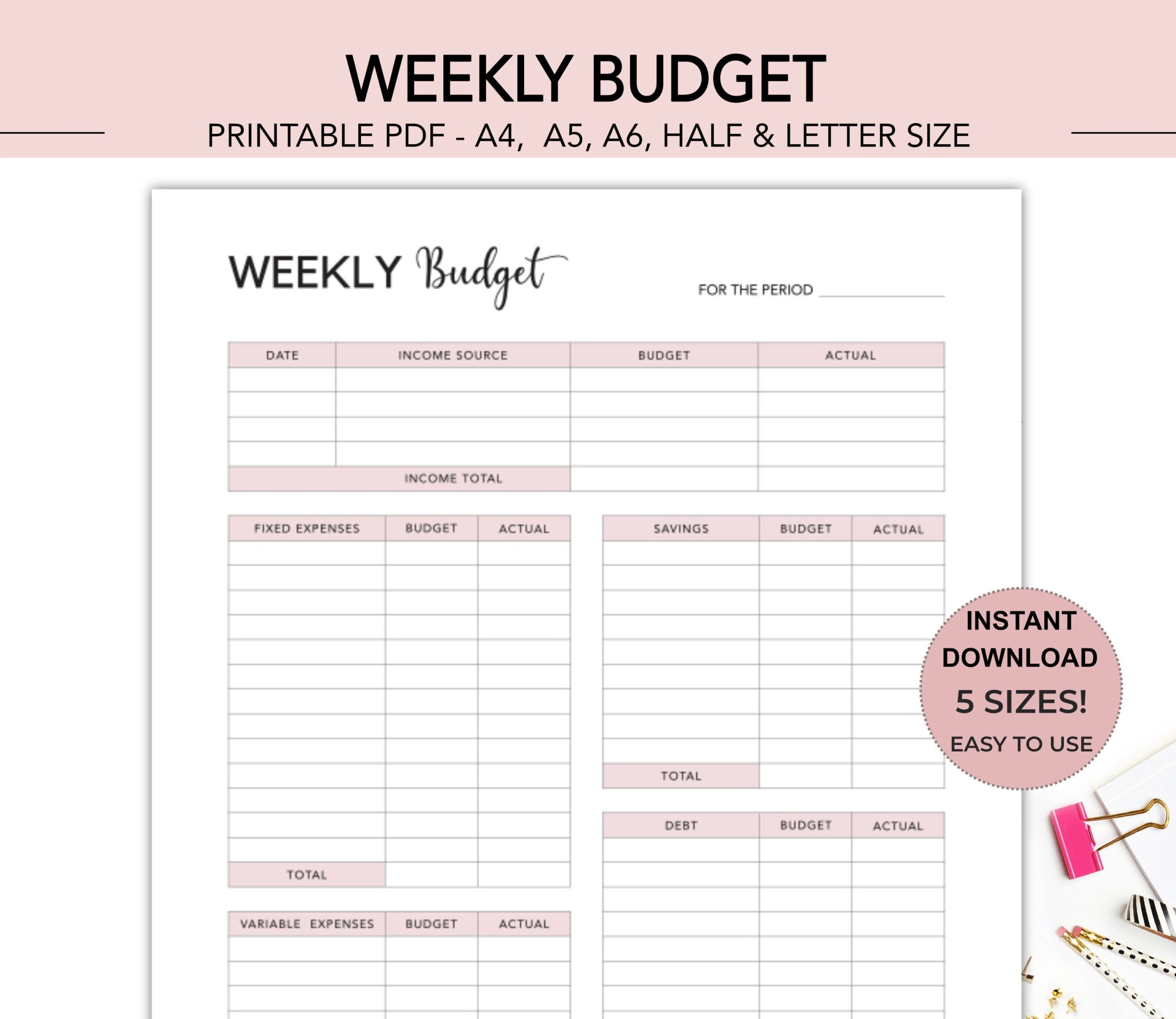 Weekly Budget Printable Bi weekly Budget Planner Budget By Paycheck A5 Planner Printable Budget Planner PDF Budget Printable PDF Etsy Weekly Budget Printable Bi weekly Budget Planner Budget By Paycheck A5 Planner Printable Budget Planner PDF Budget Printable PDF Etsy