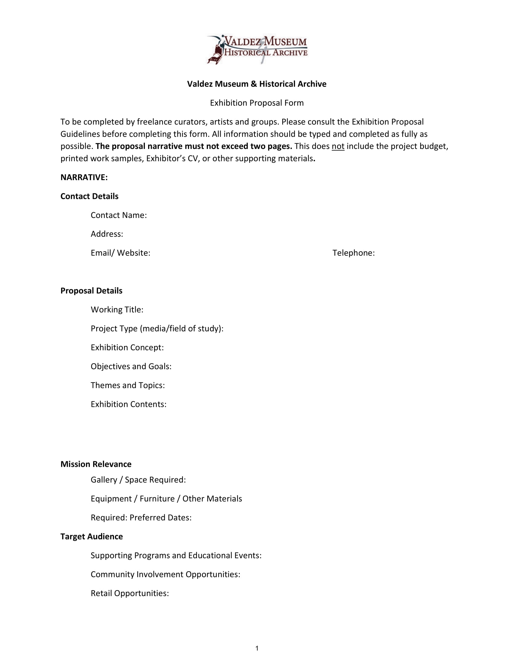 18 Exhibition Proposal Examples To Download