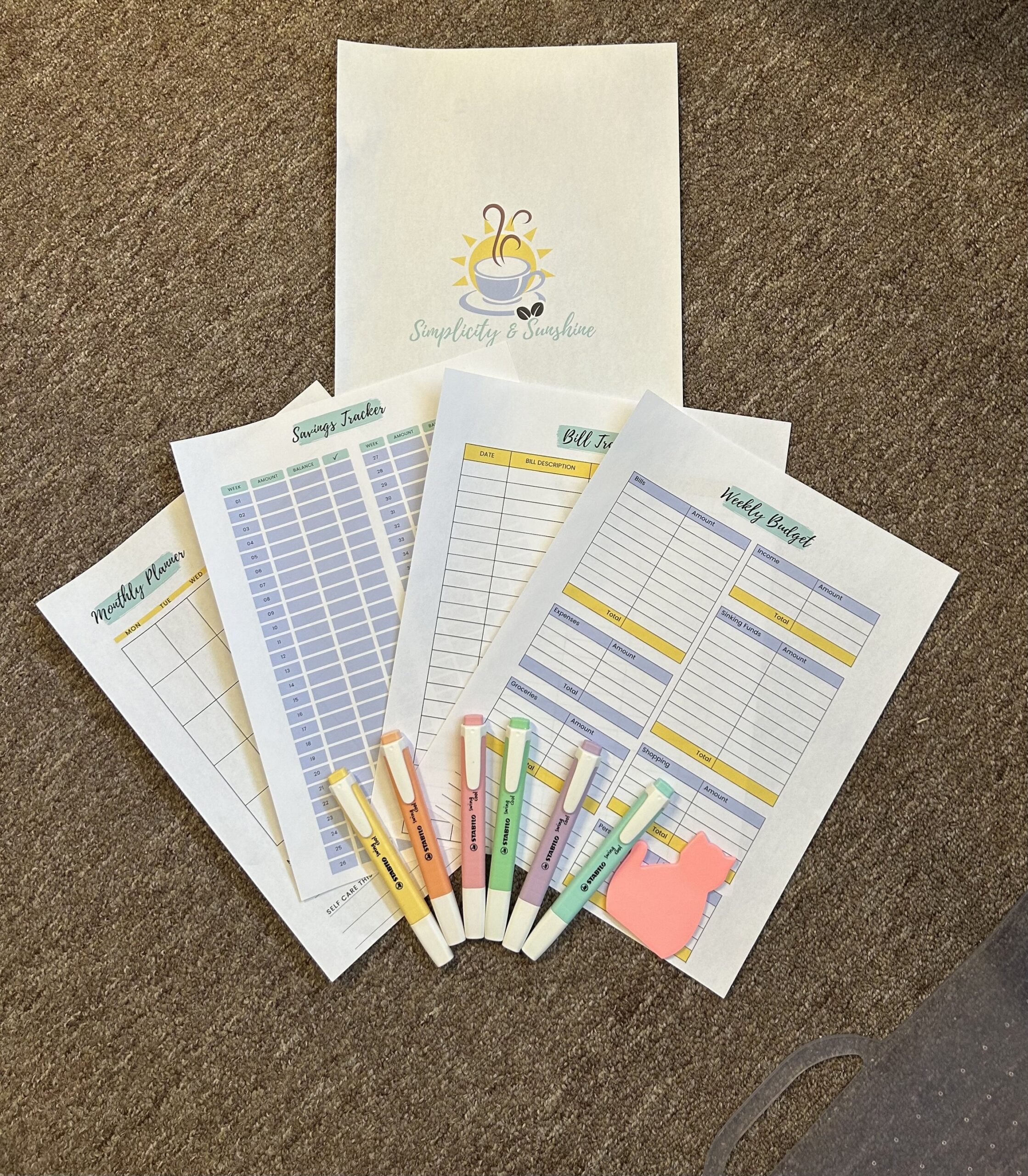 6 Budget Binder Ideas And How To Make One Simplicity U0026 Sunshine