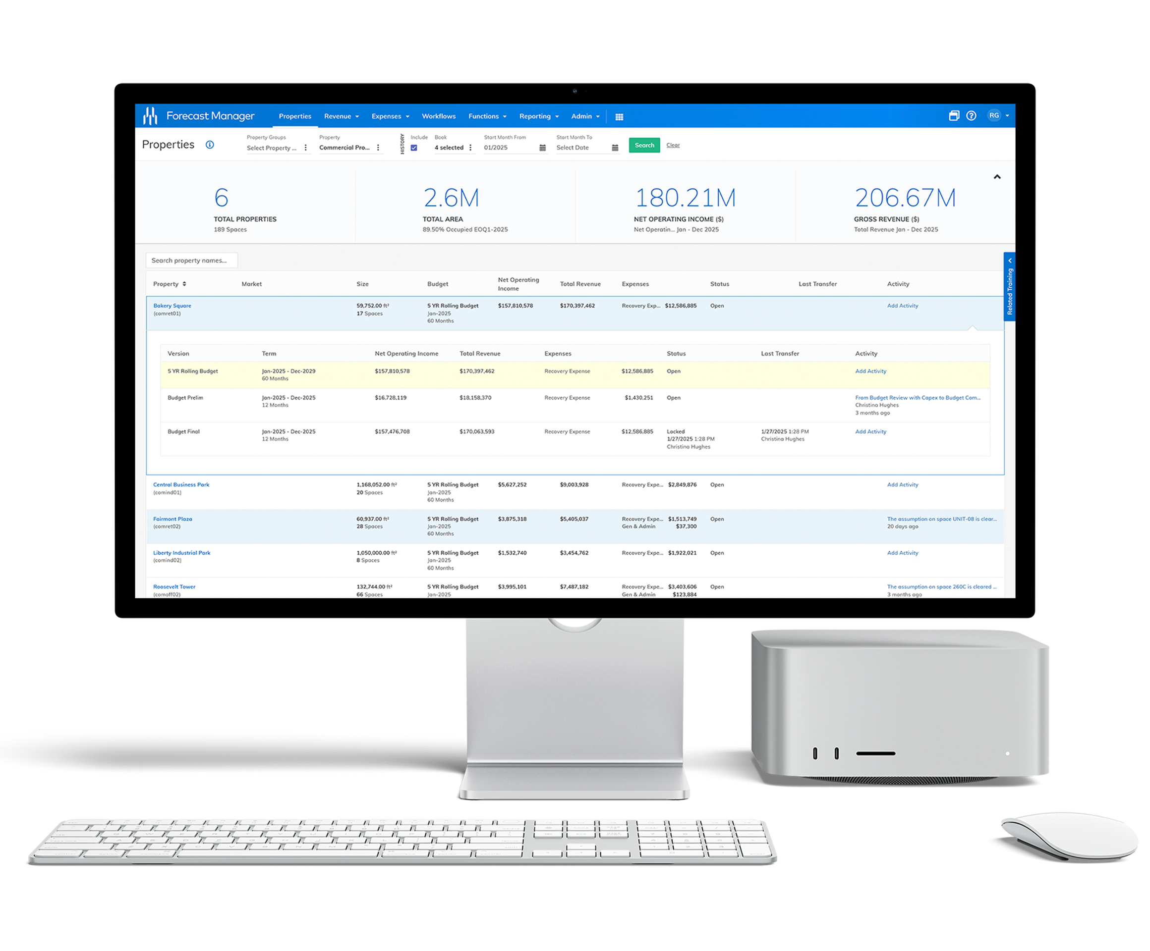 Forecast Manager Yardi