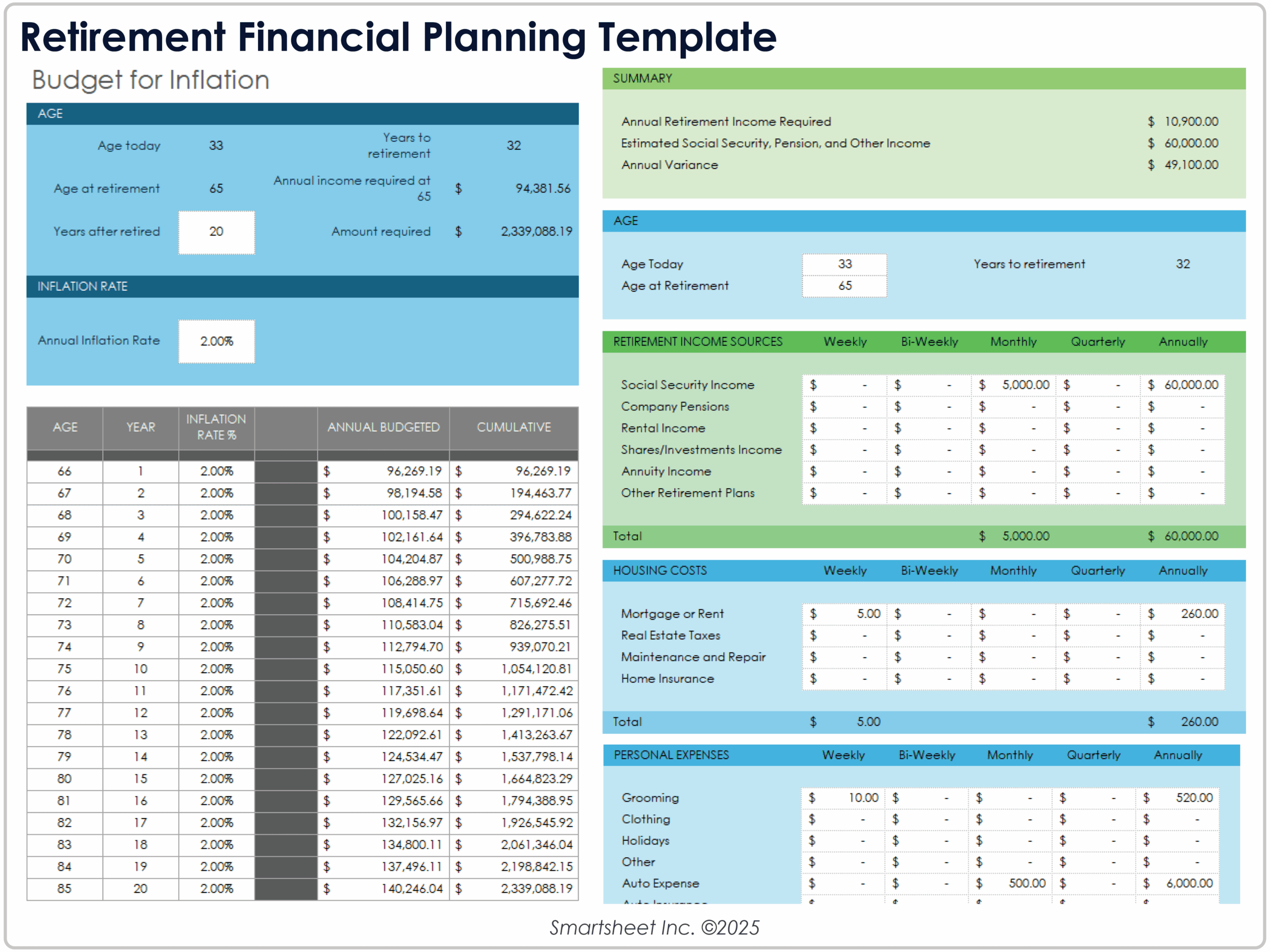 Free Excel Financial Planning Templates Business U0026 Personal Free Excel Financial Planning Templates Business U0026 Personal