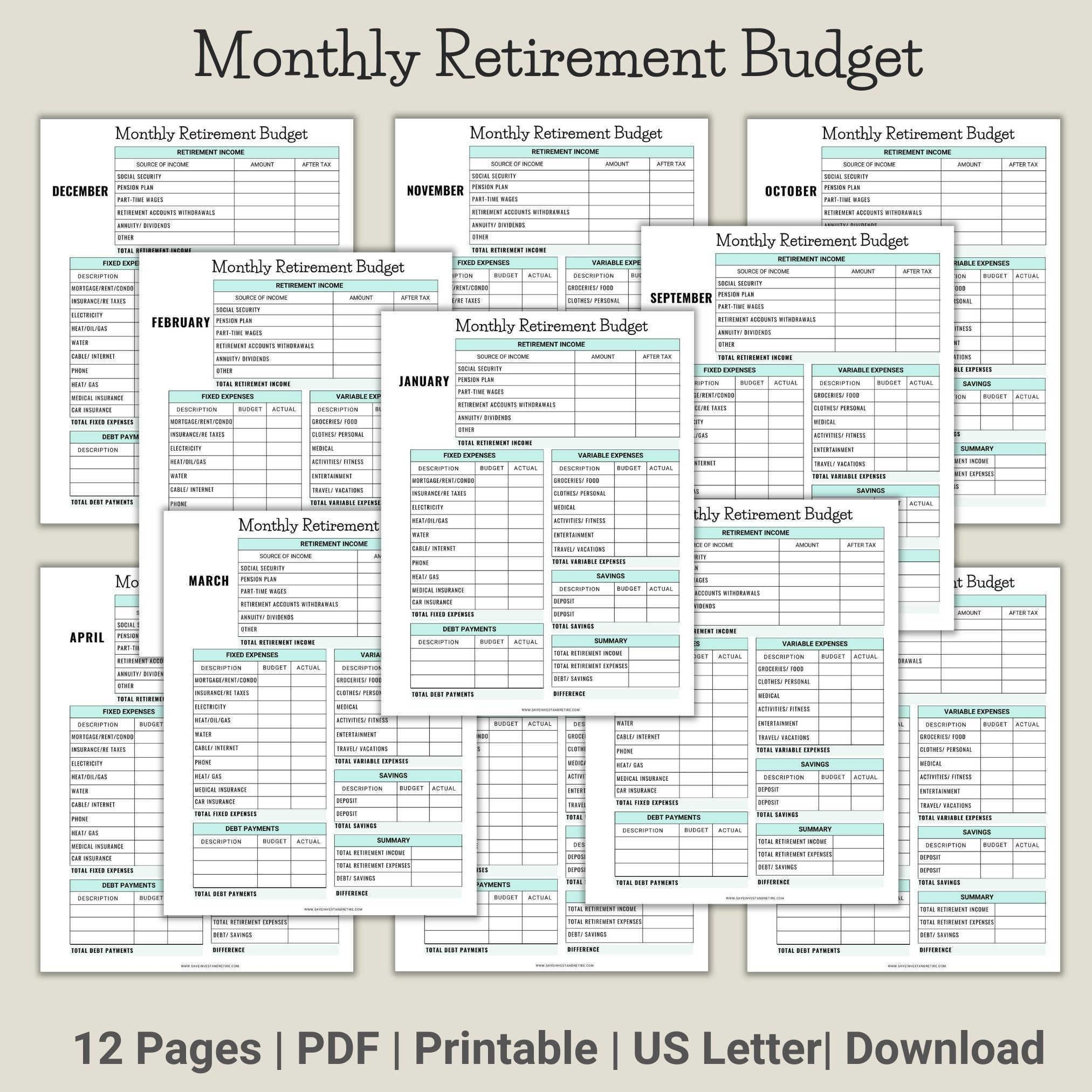 Monthly Retirement Budget Retirement Budget Retirement Planning Digital Retirement Budget Retirement Expenses Retirement Planner Etsy Monthly Retirement Budget Retirement Budget Retirement Planning Digital Retirement Budget Retirement Expenses Retirement Planner Etsy