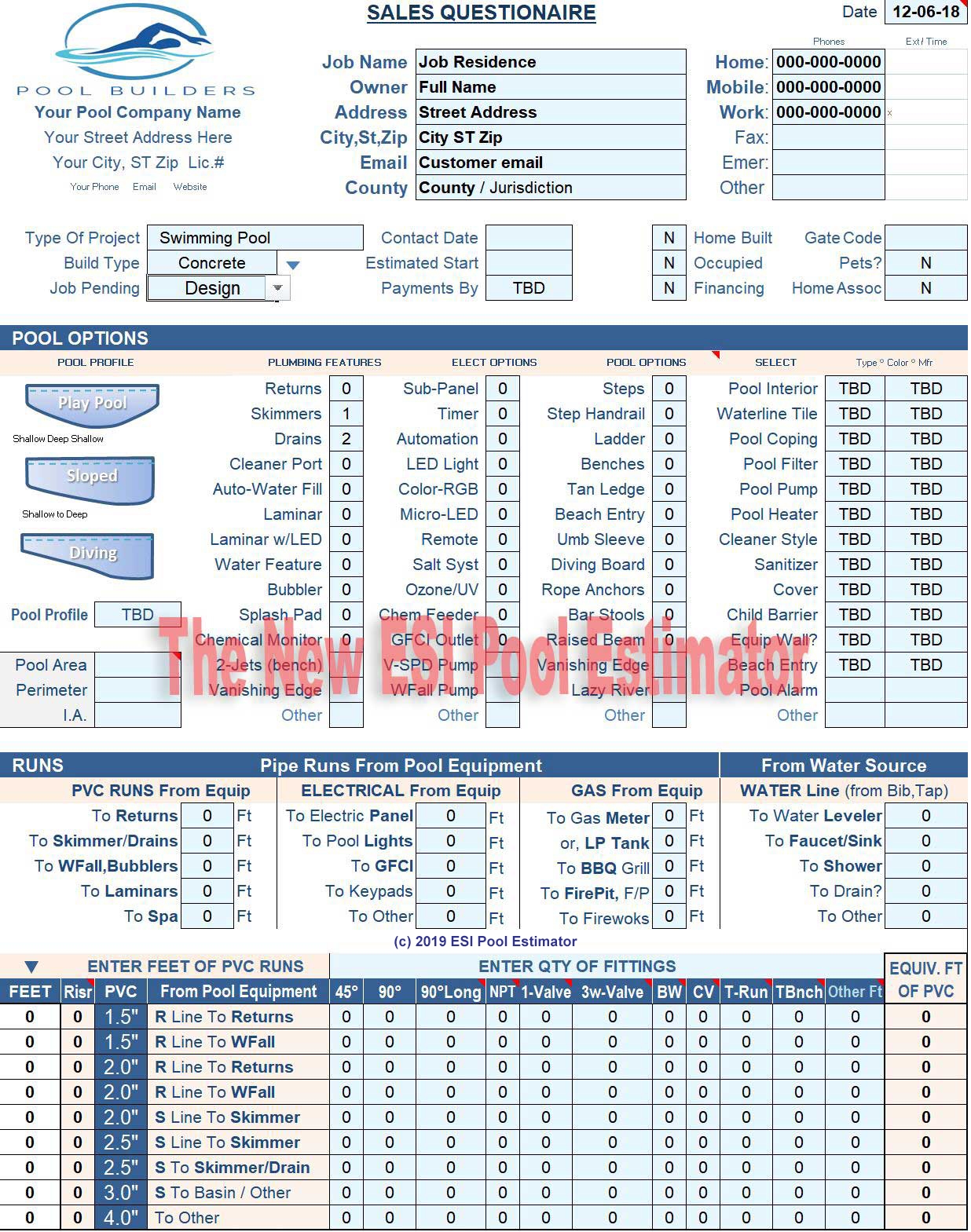 The Pool Estimator