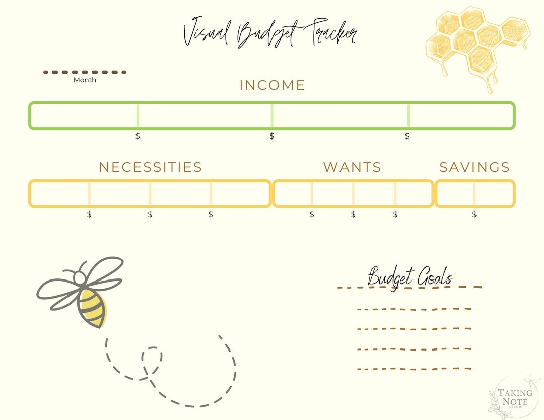 Visual Budget Template