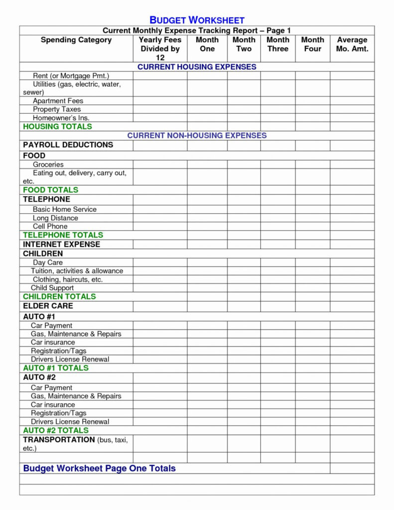 How To Make Your Own Budget Spreadsheet — db-excel.com