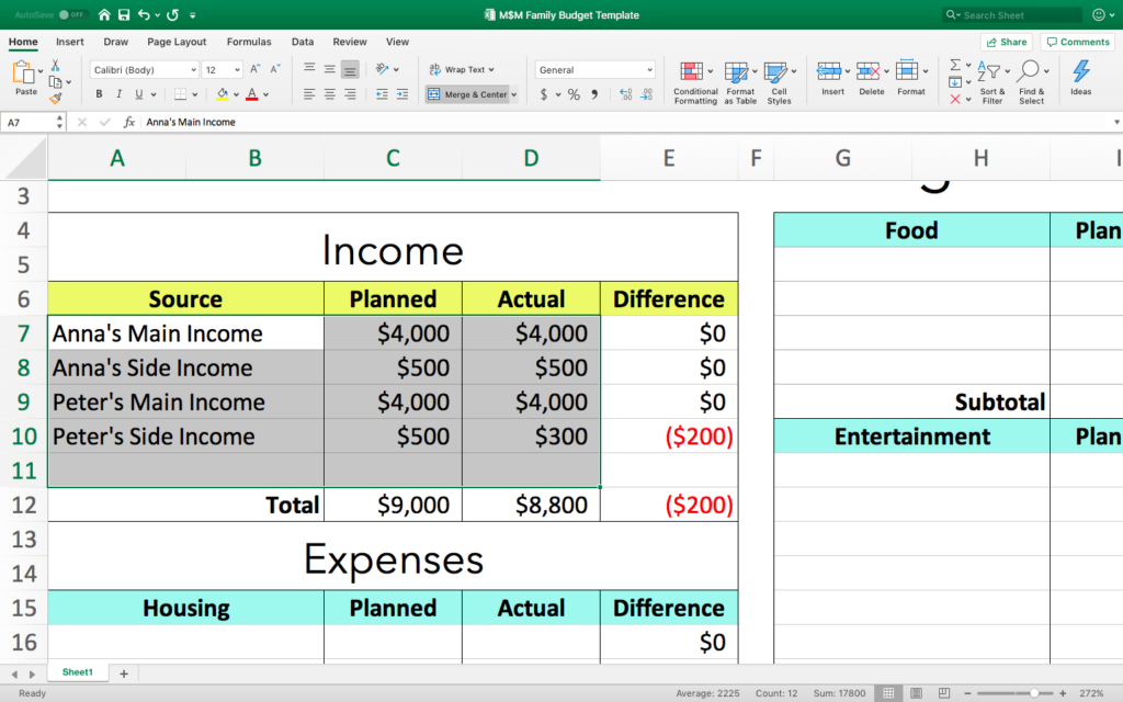 Microsoft Excel Budget Template 2021 at viizariahblog Blog